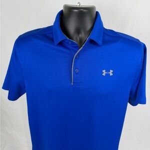 Under Armour Men's Vibrant Blue Polo